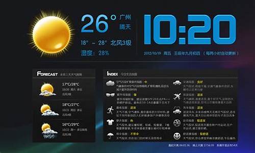 根据天气预报实时显示_根据天气预报实时显