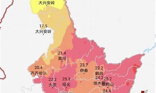 黑龙江省城市天气预报_黒龙江省天气预报