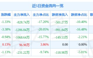 美力科技遭遇主力资金净卖出市场动态与投资分析